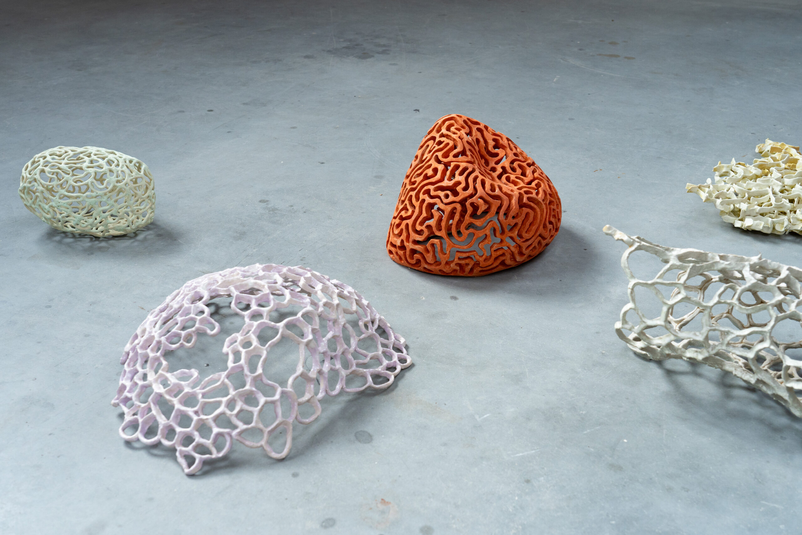 tipping point coral reef ceramics contemporary art